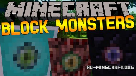  Living Block Monsters Reborn  Minecraft 1.12.2