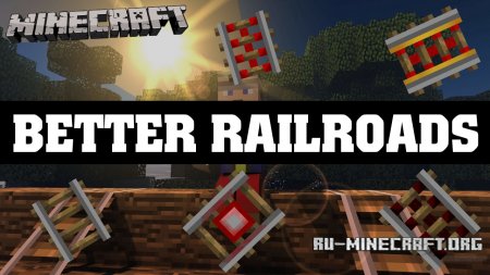  Better Railroads  Minecraft 1.12.2