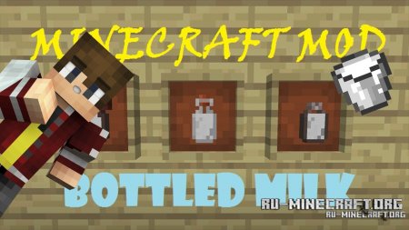  Bottled Milk  Minecraft 1.12.2