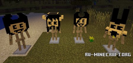  Bendy and the Ink Machine Heads  Minecraft PE 1.2