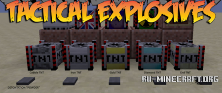  Tactical Explosives  Minecraft 1.10.2