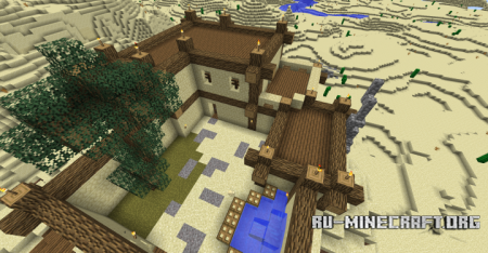  Desert Town  Minecraft
