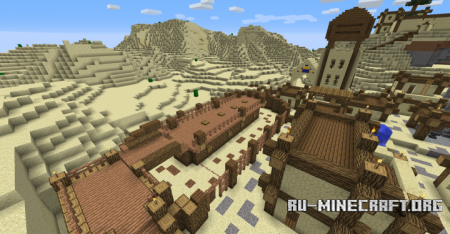 Desert Town  Minecraft