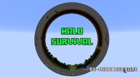  Halo Survival: Survive on a Ring  Minecraft