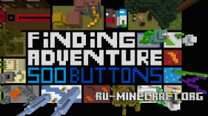  500 Buttons - Finding Adventure  Minecraft