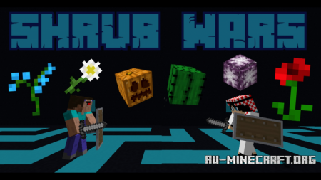  Shrub Wars - 2  Minecraft