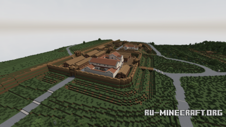  Rough Castle Fort  Minecraft