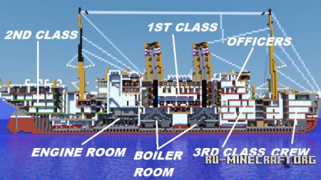  SS Bergensfjord  Minecraft