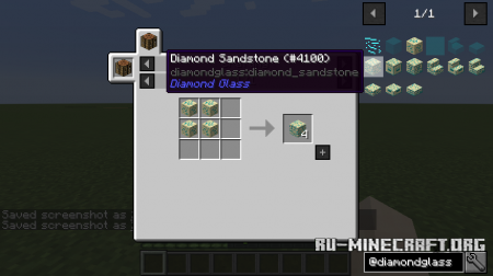 Diamond Glass  Minecraft 1.12.2