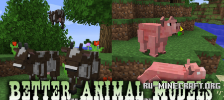  Better Animal Models  Minecraft 1.12.2
