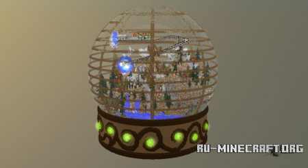  Snow Globe - Witch Kingdom  Minecraft