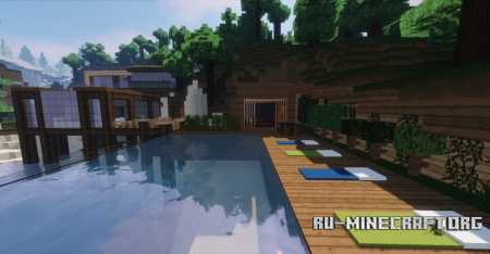  Amazing Hybrid Modern - Mountain Mansion  Minecraft