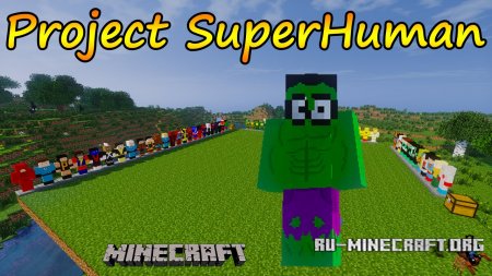  Project Superhuman  Minecraft PE 1.2