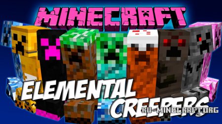  Elemental Creepers Redux  Minecraft 1.12.2