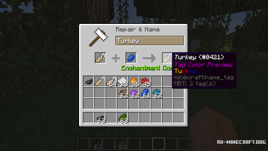  Colored Name Tags Minecraft 1 12 2