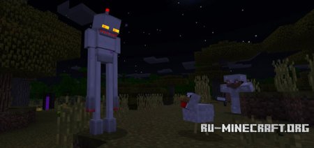  Enderman Robot  Minecraft PE 1.2