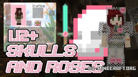  Skulls n Roses PvP [64x]  Minecraft 1.12