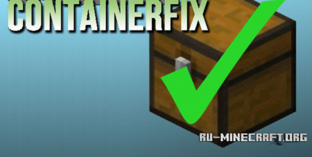  ContainerFix  Minecraft 1.12.2
