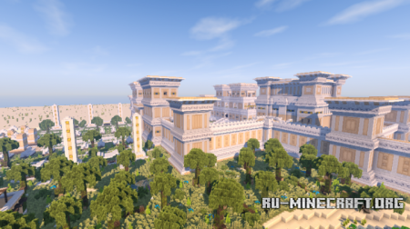  Agypten, fiktive Stadt  Minecraft