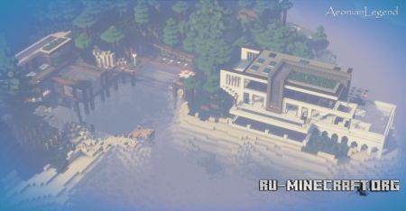  Amazing Modern Beach-Side Mansion  Minecraft