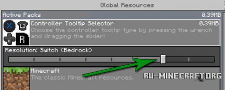  Controller Tooltip Selector  Minecraft PE 1.2