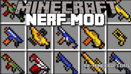  Flans Nerf Pack  Minecraft 1.12.2