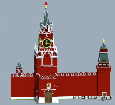  Kremlin Wall  Minecraft