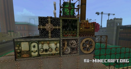  Steampunk [64x]  Minecraft 1.12