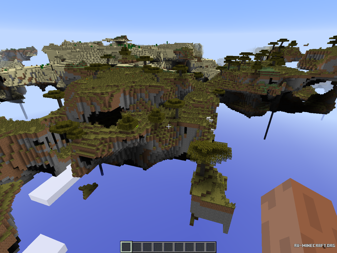 Minecraft типы миров. Фордж 1.12.2. Skylands-Forge-Mod-1.12.2. Летающий остров майнкрафт 1 12 2. Skyland_Mod_1.7.10.