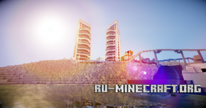  Volcanic Resort  Minecraft
