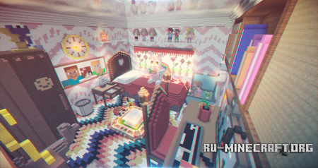  Big House: Little Buttons  Minecraft