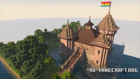  Island Castle  Minecraft