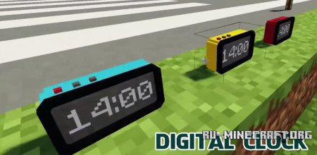  Digital Clock  Minecraft 1.12.2