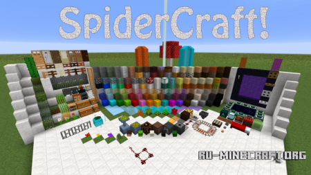  SpiderCraft [32x]  Minecraft 1.12
