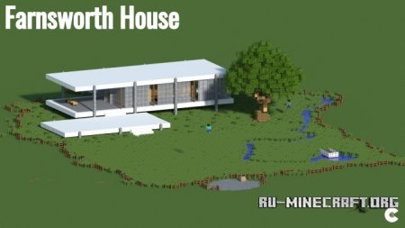  Farnsworth House  Minecraft