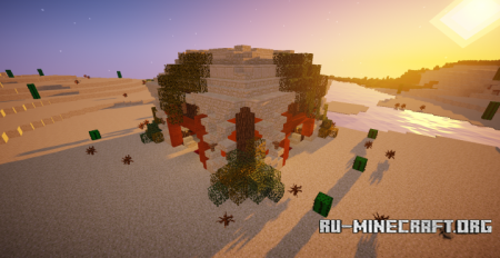  The Temple of Desert  Minecraft