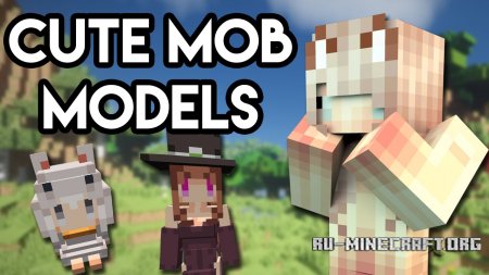  Cute Mob Models Remake  Minecraft 1.12.2