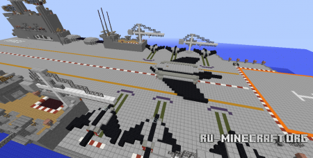  HMCS Vance Aircraft Carrier  Minecraft