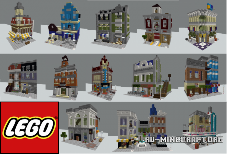  LEGO Modular Buildings  Minecraft