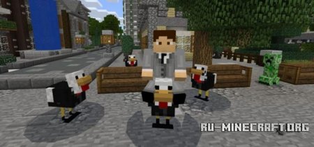  Chicken Bodyguard  Minecraft PE 1.5