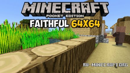  Faithful [64x64]  Minecraft PE 1.4