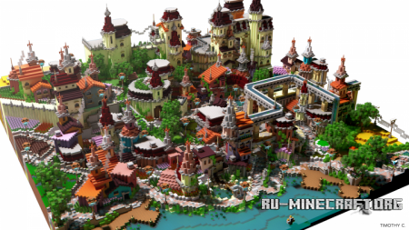  Spectrum City  Minecraft
