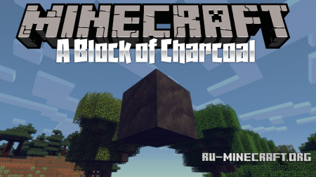  A Block of Charcoal  Minecraft 1.12.2