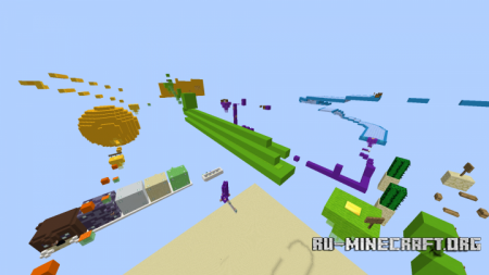  Rainbow RAGE Parkour  Minecraft