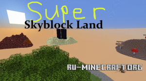  Super Skyblock Land  Minecraft