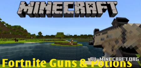  Fortnite Guns and Potions  Minecraft PE 1.5