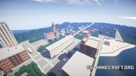  Millenial Hills - Small Beach Town  Minecraft
