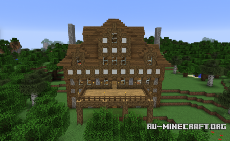  Tudor Revival House  Minecraft