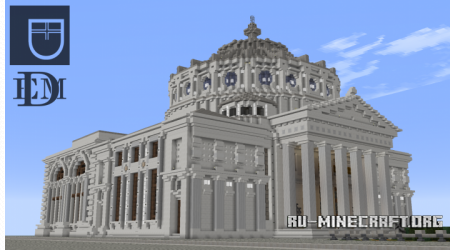  Ateneul Roman - Romanian Athenaeum  Minecraft