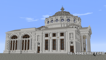  Ateneul Roman - Romanian Athenaeum  Minecraft